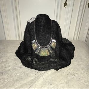 Necklace with green stones